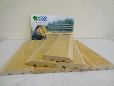 Вагонка деревянная - лиственница сибирская.