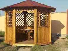 Мастера по дереву. Выполним красивые беседки, терасы, качели