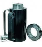 Домкрат гидравлический с маслостанцией с фиксирующей гайкой 