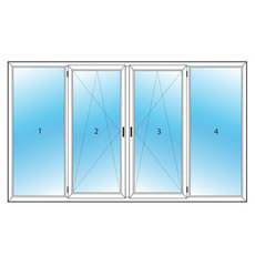 Металлопластиковые окна REHAU E-60