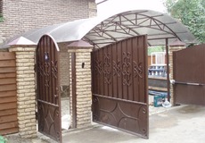 Ворота, заборы, калитки любых типов под заказ