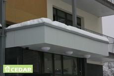 Фиброцементные плиты для балконов и входных групп