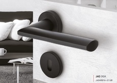 Итальянские ручки для межкомнатных дверей и окон Black&White