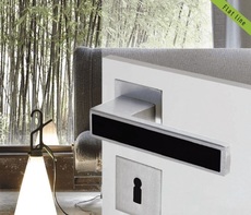 Итальянские ручки для межкомнатных дверей и окон Linea Quadr