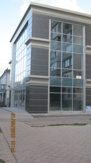 Стеклянные стены, витражи из алюминиевых профильных систем