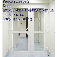 Ремонт металлопластиковых окон и дверей (Киев).