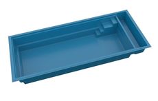 Композитный бассейн compass pools xl-lounger