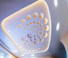 Перфорированные натяжные потолки