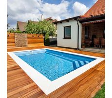 Композитный бассейн compass pools briliant 66, 74, 88