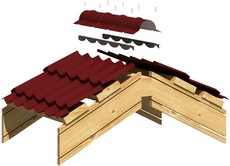 Уплотнитель под конек