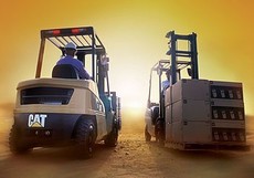 Вилочный погрузчик САТ DP15NT дизель