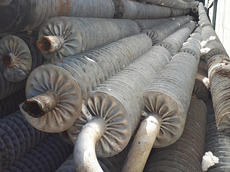 Труба оцинкованная 42х3 оребрённая для отопления / для тепли