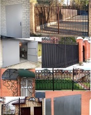 Ворота для гаража, изготовление и установка