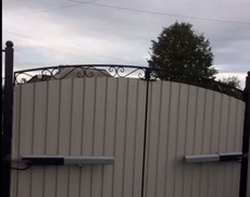 Ворота и калитки из профлиста