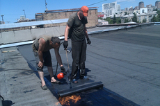 Ремонт мягкой кровли.