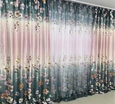 Готовые шторы с тюлью компаньоны