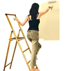 Покраска стен в Киеве