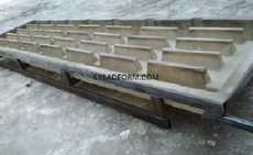 Форма для щелевого пола