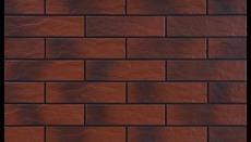 Клинкерная термоапнель ПСБ-С25 100мм CERRAD Красная с оттенк