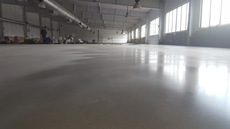 Промышленные полы с топпингом