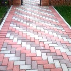 Укладка тротуарной плитки