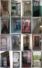 Изготовление и установка решетчатых дверей в Киеве - от 355