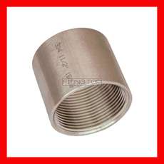 Нержавеющая муфта 1/2" Ду 15 AISI 304