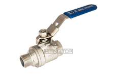 Кран нержавеющий нар/вн Ду 15 AISI 304