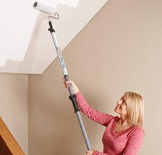 Покраска потолка Поклейка стен обоями