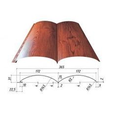Сайдинг "Брус под дерево"  — 165 UAH/кв.м