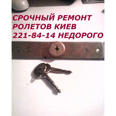 Ремонт дверных ролет Киев, регулировка дверей, установка пет