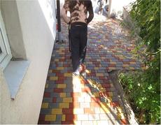 Укладка тротуарной плитки