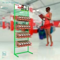 Торговые стойки металлические BENDVIS для магазинов