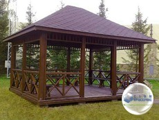 Беседки из дерева в Харькове