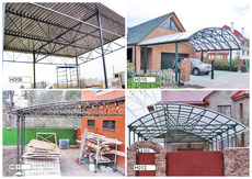 Навесы. Ворота. Заборы. Виноградники