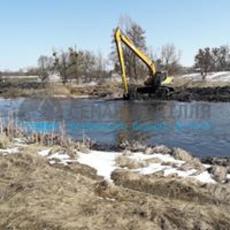 Очистка водоемов. Гидротехническое строительство