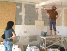 Шпаклевка стен и потолков Киев
