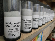 Дробь стеклянная для струйной обработки