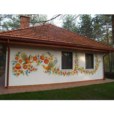 Сучасний будинок в українському стилі із технічних