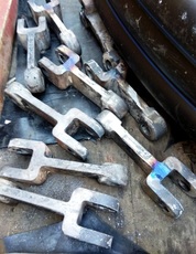 Звено конвеєра — ланки конвеєра литі металеві