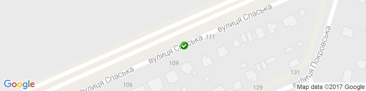 Карта объектов компании Буд Тех Сервис Вышеград