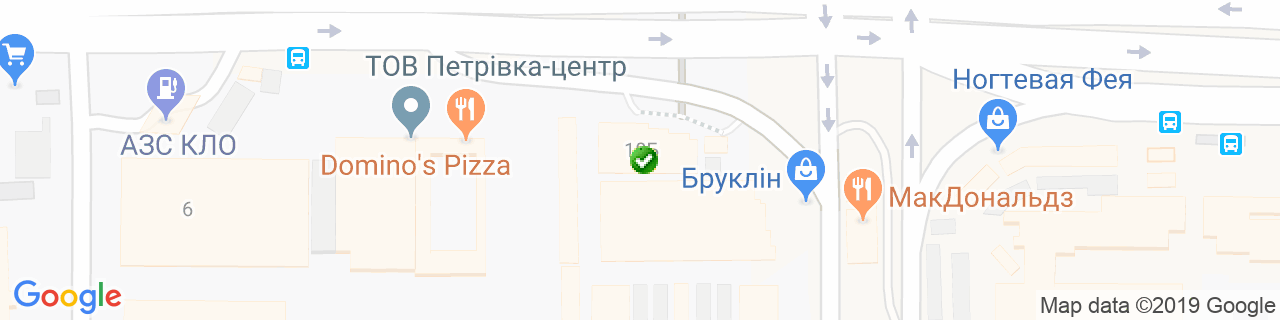 Карта объектов компании ГиСиВ