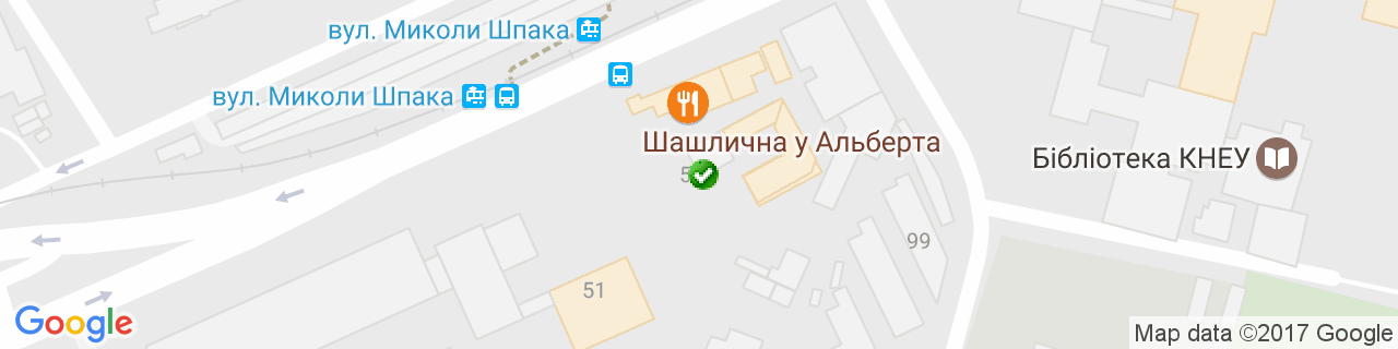 Карта объектов компании Варяник О.Ф.