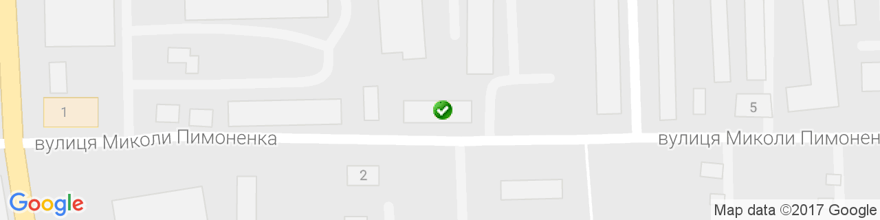 Карта объектов компании Сервисант